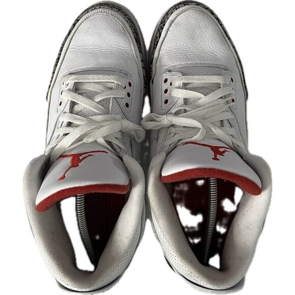 2017 Nike Air Jordan 3 Retro NRG Free Throw Line Basketball 923096-101 Size 14 - Picture 7 of 9